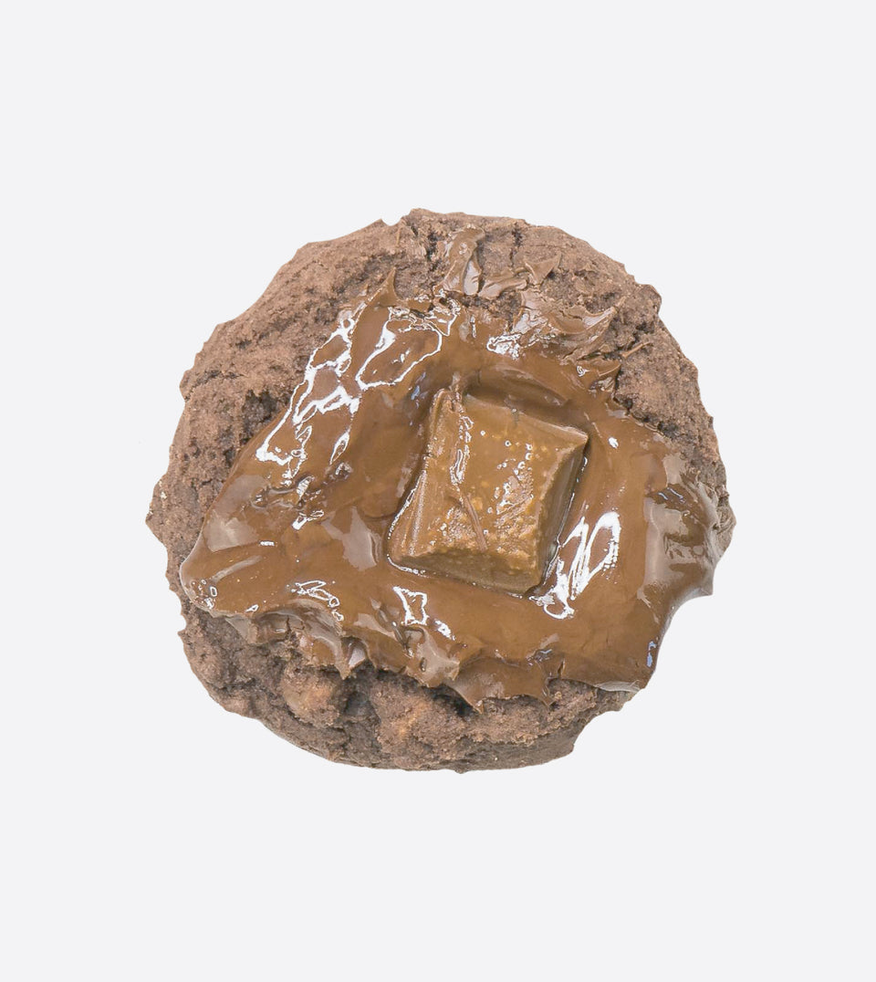 Caramel Nutella Cookies